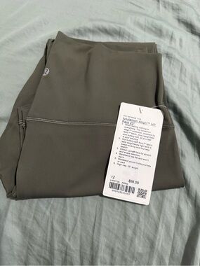 lululemon athletica Align High-Rise Leggings — Olive Green